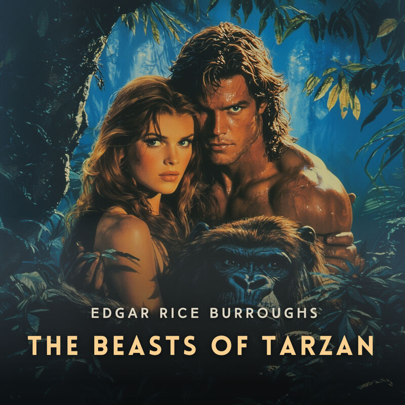 Cover of The Beasts of Tarzan by Edgar Rice Burroughs