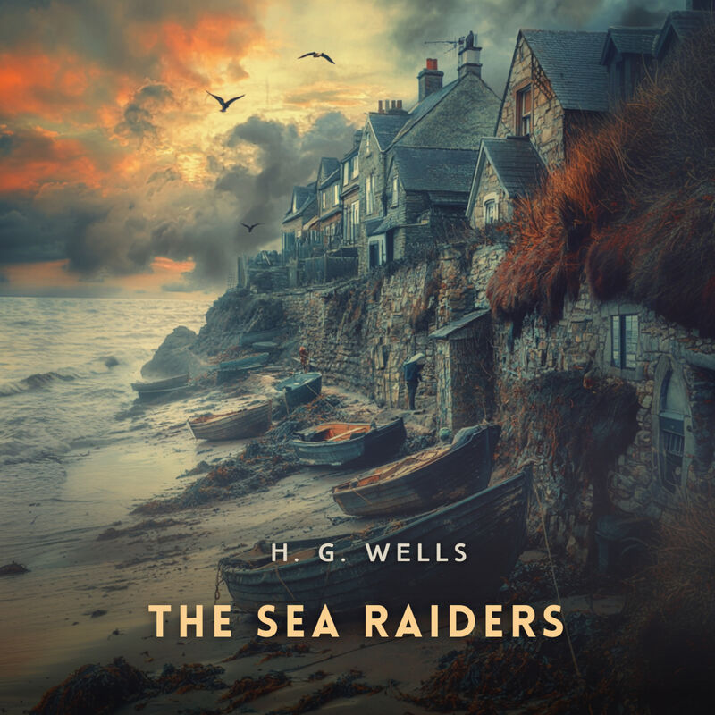 Cover of The Sea Raiders by H. G. Wells
