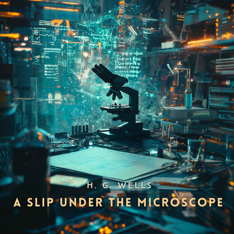Cover of A Slip Under the Microscope by H. G. Wells