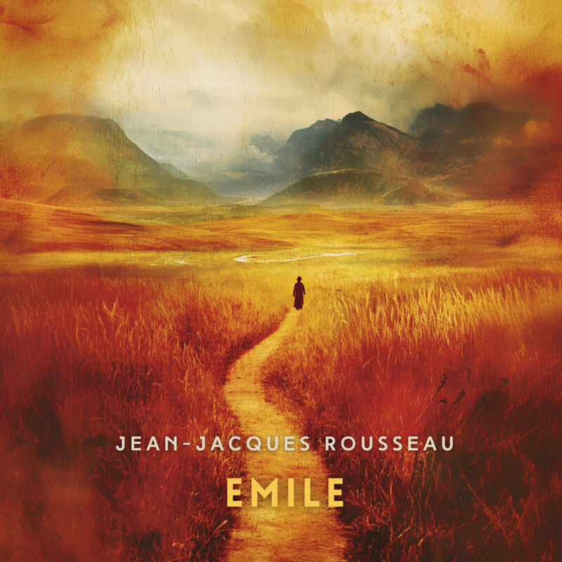 Cover of Emile Volume 1 by Jean-Jacques Rousseau