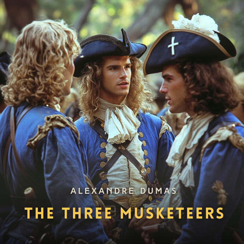 Cover of The Three Musketeers Volume 1 by Alexandre Dumas