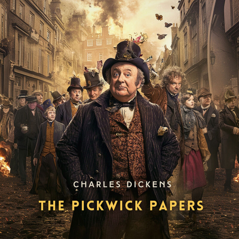 Cover of The Pickwick Papers Volume 1 by Charles Dickens