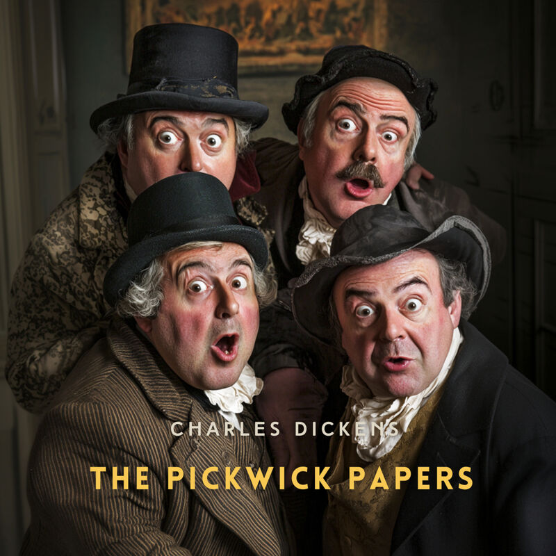 Cover of The Pickwick Papers Volume 2 by Charles Dickens