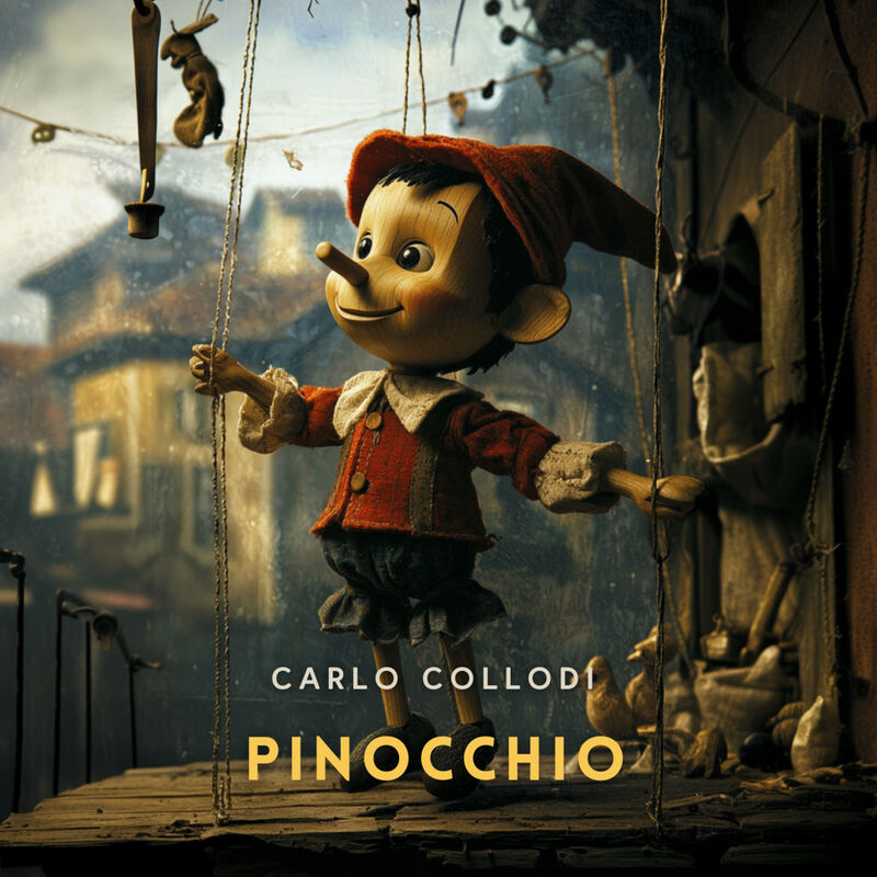 Cover of Pinocchio by Carlo Collodi