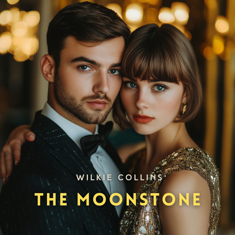 Cover of The Moonstone Volume 1: A Romance by Wilkie Collins
