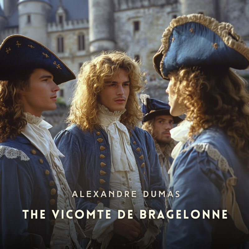 Cover of The Vicomte de Bragelonne Volume 1 by Alexandre Dumas
