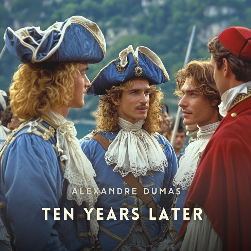 Cover of Ten Years Later Volume 1 by Alexandre Dumas