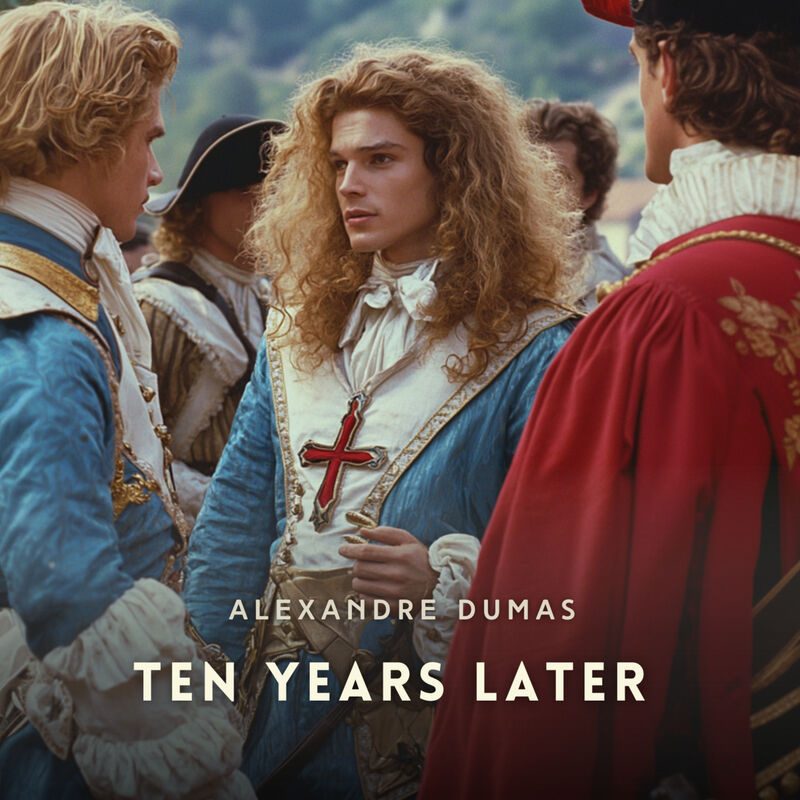 Cover of Ten Years Later Volume 2 by Alexandre Dumas