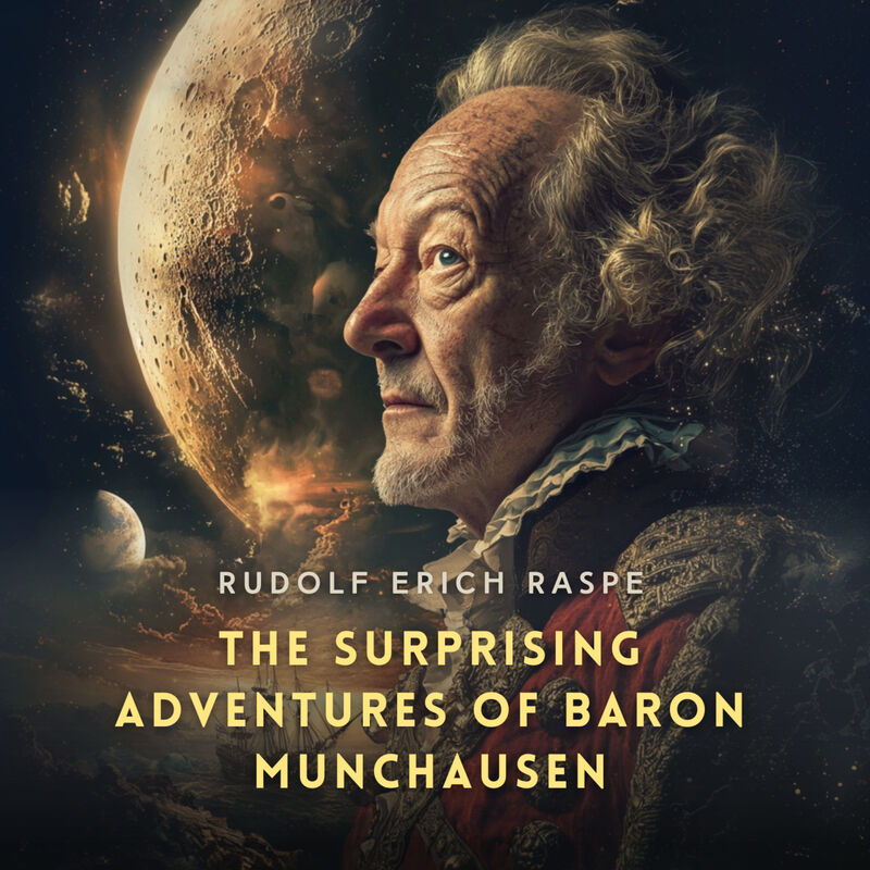 Cover of The Surprising Adventures of Baron Munchausen by Rudolf Erich Raspe