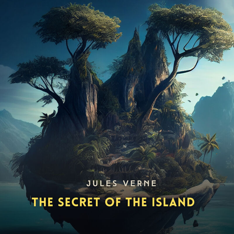 Cover of The Secret of the Island by Jules Verne