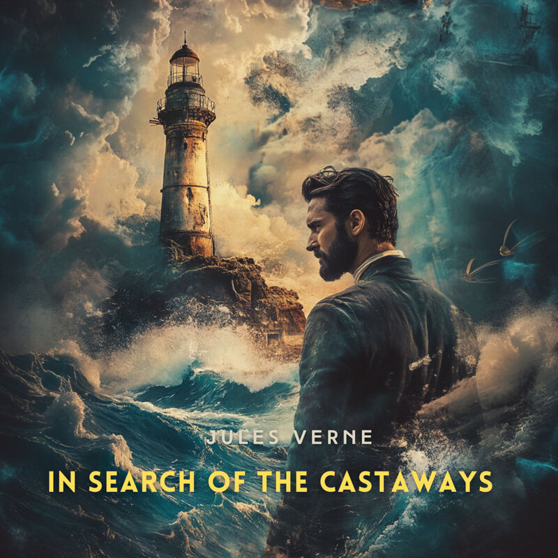 Cover of In Search of the Castaways by Jules Verne