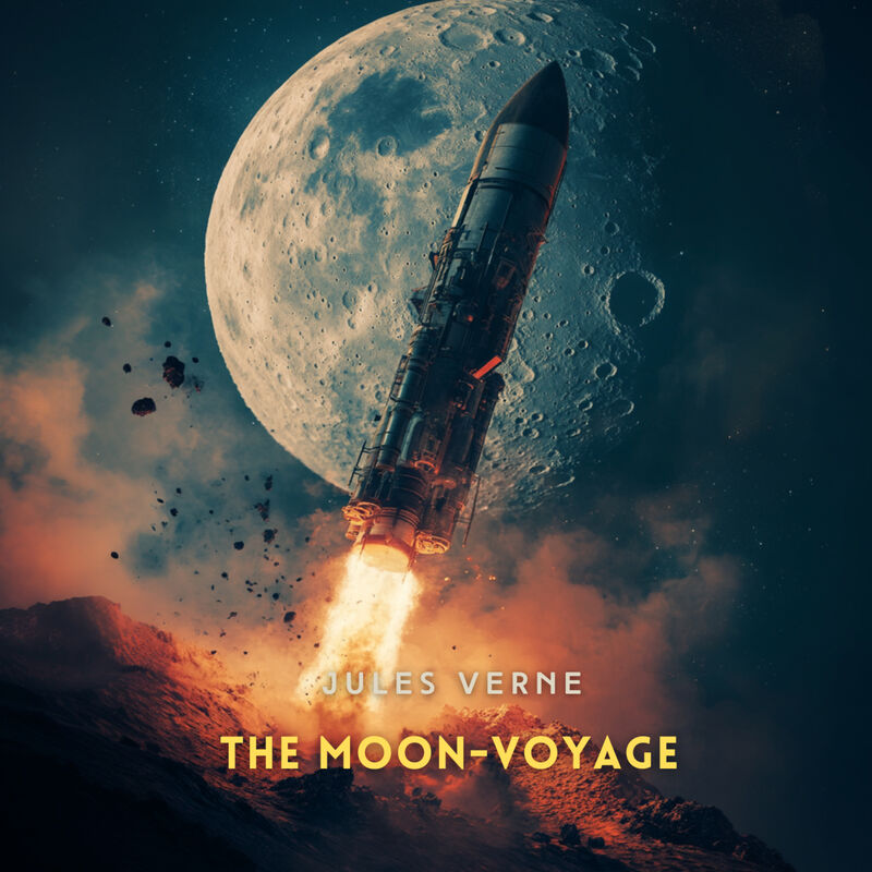 Cover of The Moon-Voyage by Jules Verne