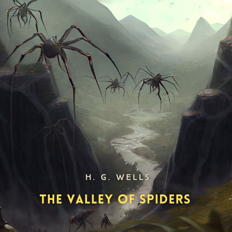Cover of The Valley of Spiders by H. G. Wells