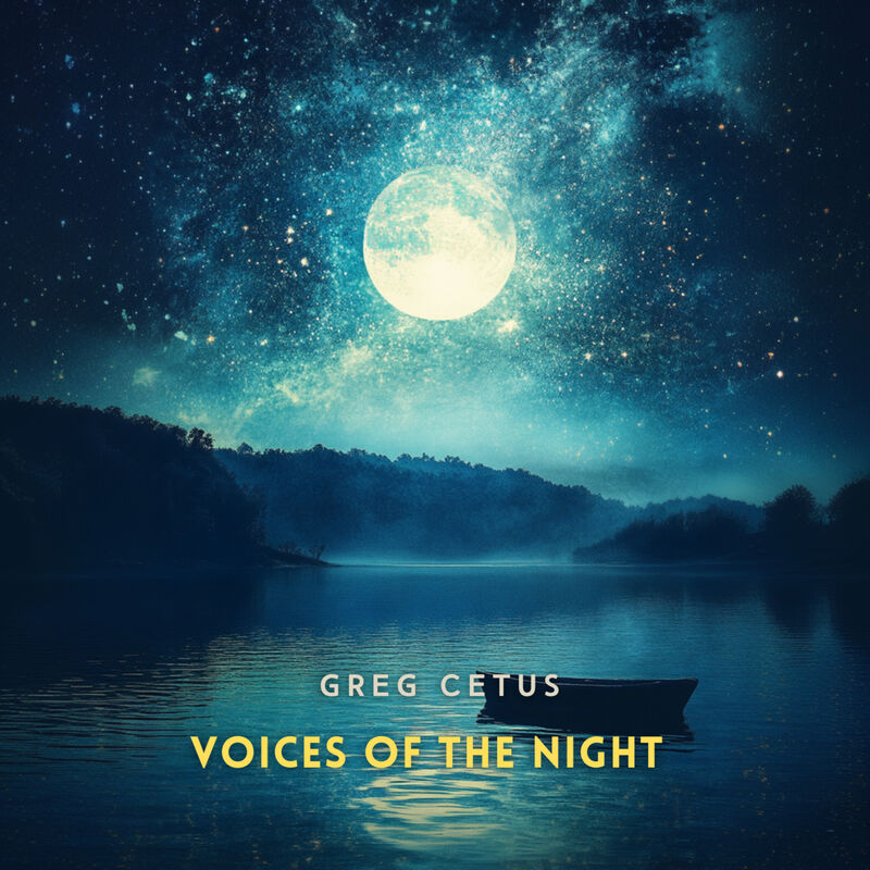 Cover of Voices of the Night: A Symphony of Frogs and Quiet Moving Water by Greg Cetus