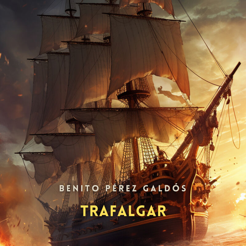 Cover of Trafalgar by Benito Pérez Galdós