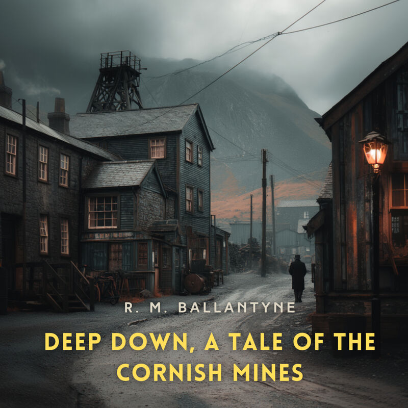 Cover of Deep Down, a Tale of the Cornish Mines by R. M. Ballantyne