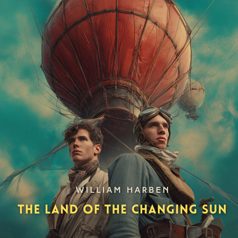 Cover of The Land of the Changing Sun by William Harben