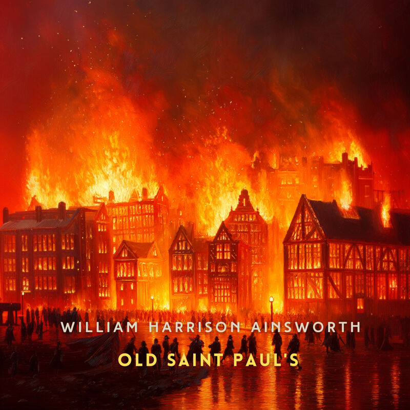 Cover of Old Saint Paul's Volume 2: A Tale of the Plague and the Fire by William Harrison Ainsworth