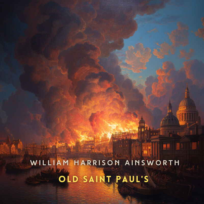 Cover of Old Saint Paul's Volume 3: A Tale of the Plague and the Fire by William Harrison Ainsworth