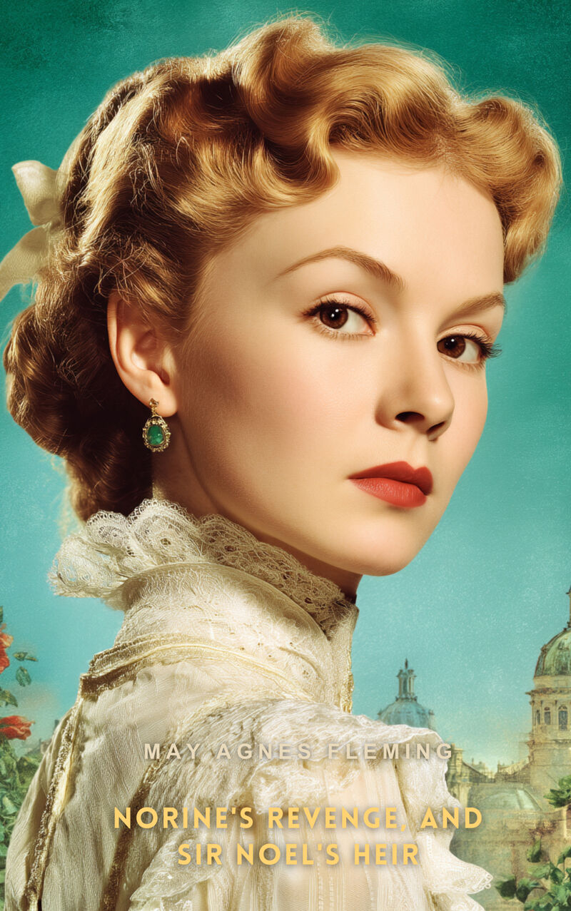 Cover of Norine's Revenge, and, Sir Noel's Heir by May Agnes Fleming