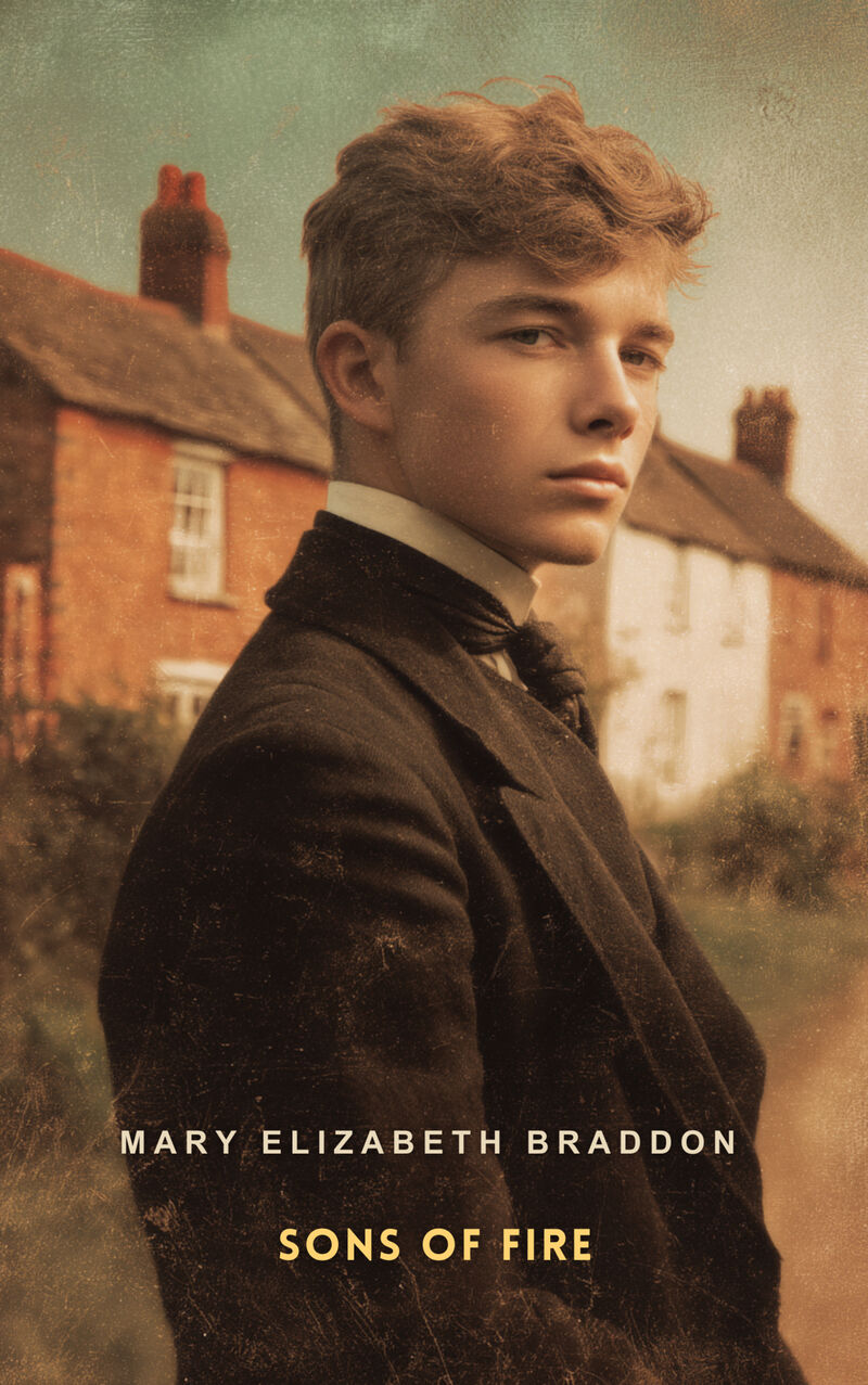 Cover of Sons of Fire Volume 1 by Mary Elizabeth Braddon