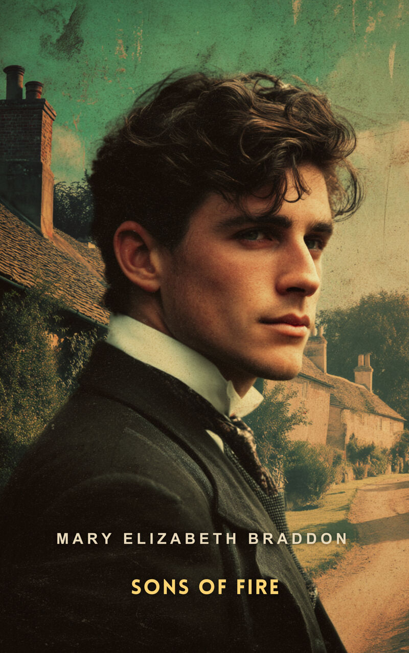 Cover of Sons of Fire Volume 3 by Mary Elizabeth Braddon