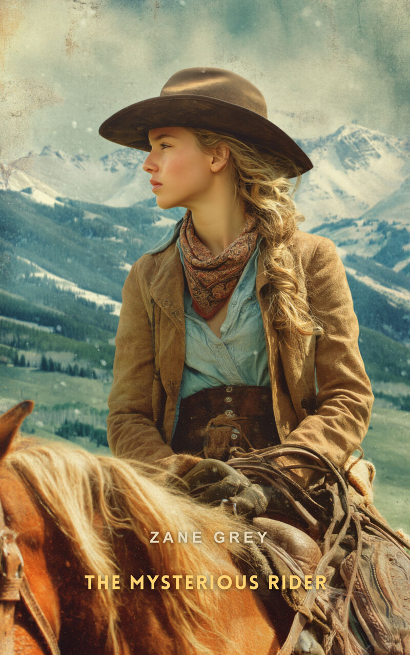 Cover of The Mysterious Rider by Zane Grey