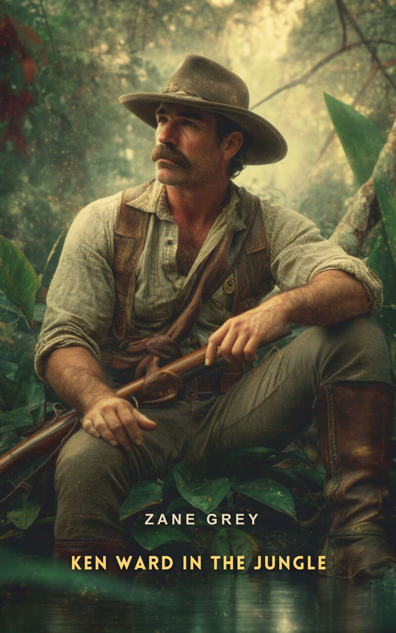 Cover of Ken Ward in the Jungle by Zane Grey