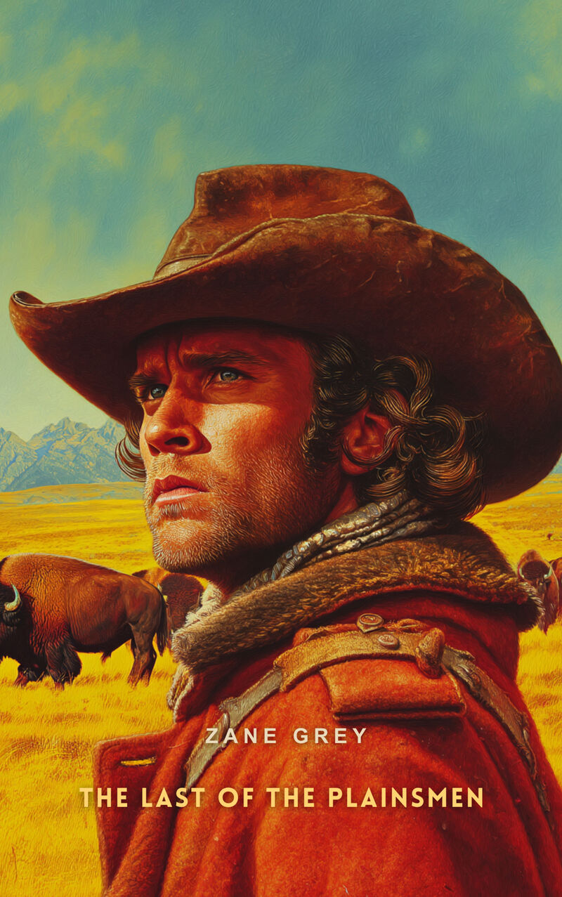 Cover of The Last of the Plainsmen by Zane Grey