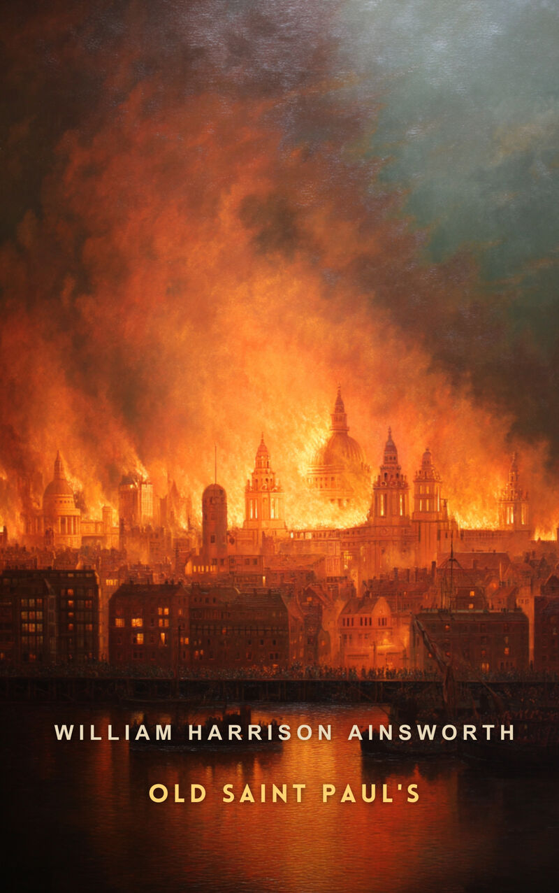 Cover of Old Saint Paul's Volume 1: A Tale of the Plague and the Fire by William Harrison Ainsworth
