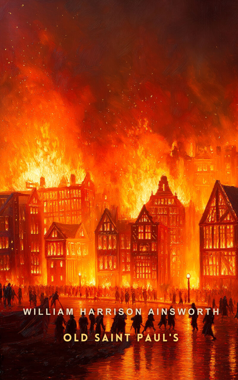 Cover of Old Saint Paul's Volume 2: A Tale of the Plague and the Fire by William Harrison Ainsworth