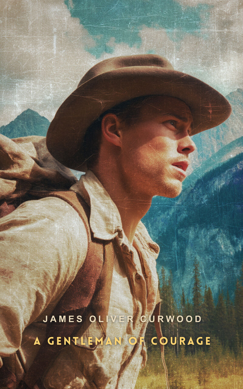 Cover of A Gentleman of Courage: A Novel of the Wilderness by James Oliver Curwood