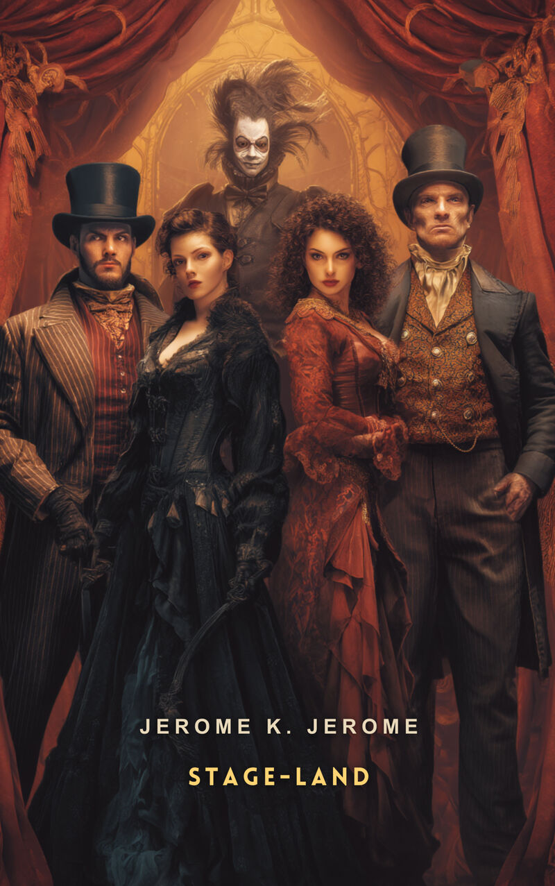 Cover of Stage-Land by Jerome K. Jerome