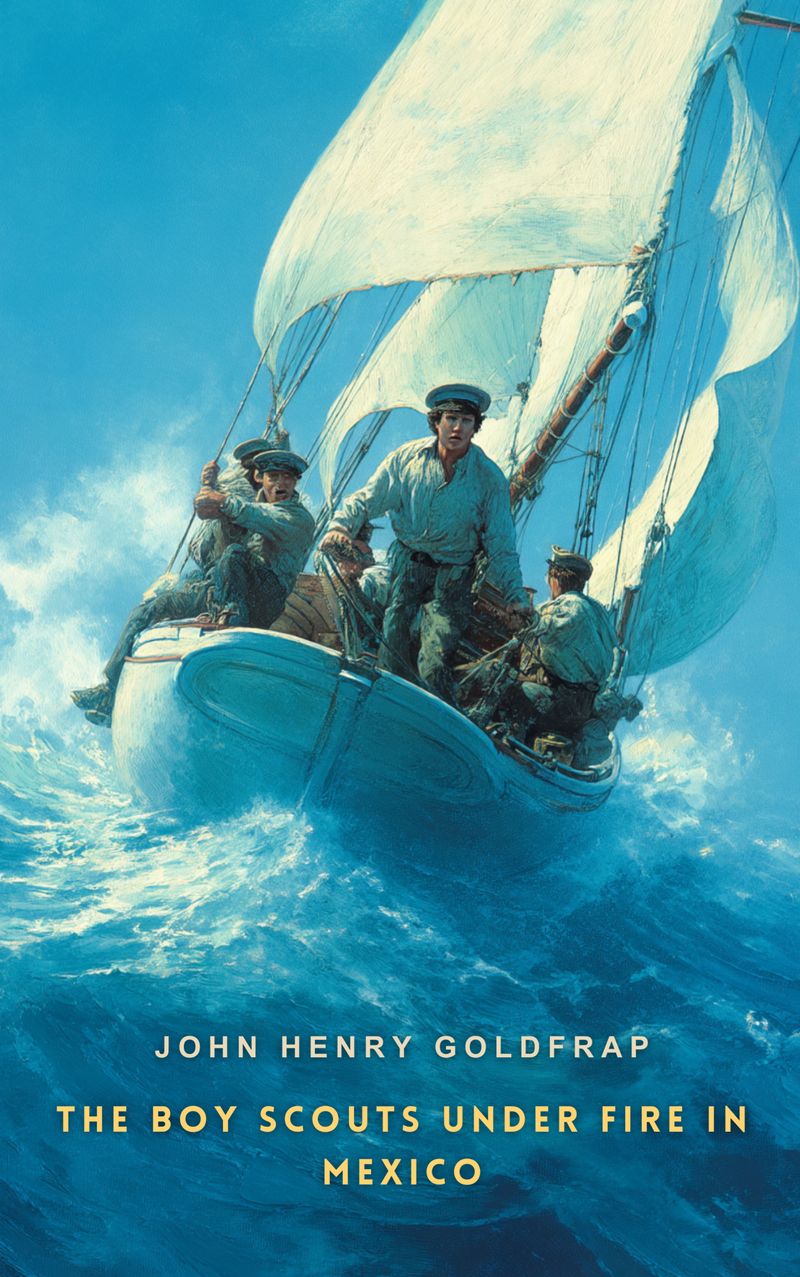 Cover of The Boy Scouts Under Fire in Mexico by John Henry Goldfrap