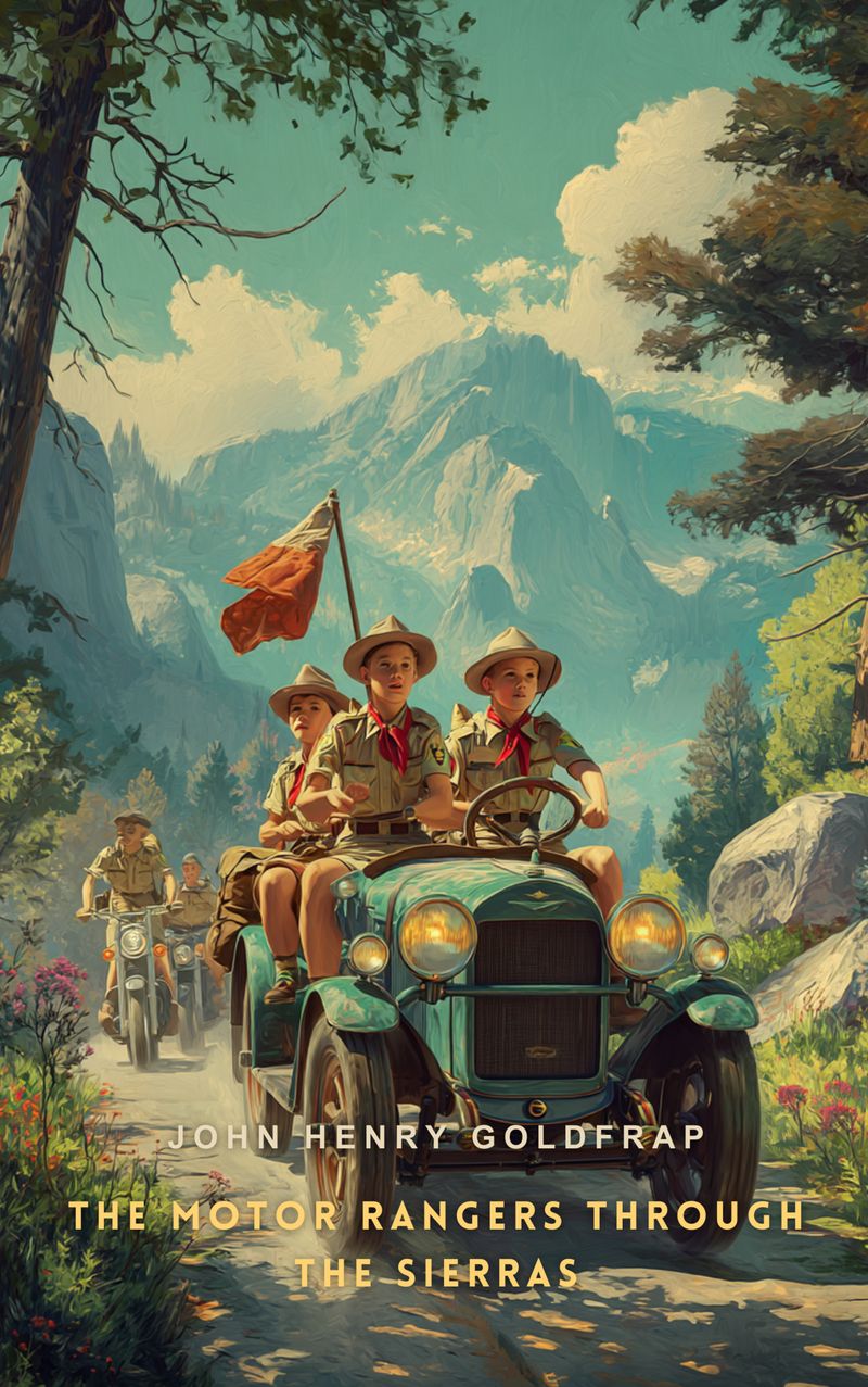Cover of The Motor Rangers Through the Sierras by John Henry Goldfrap
