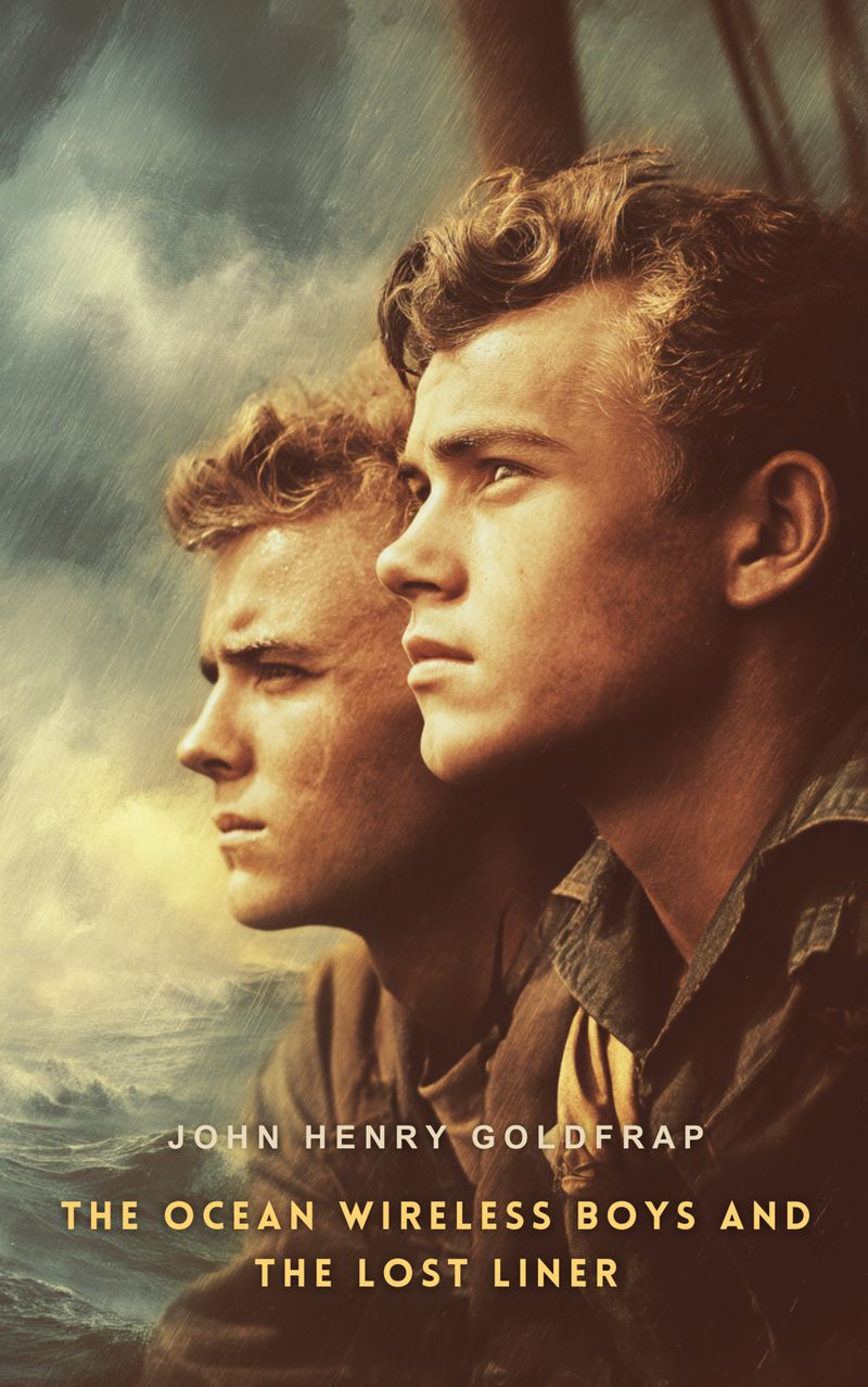 Cover of The Ocean Wireless Boys and the Lost Liner by John Henry Goldfrap