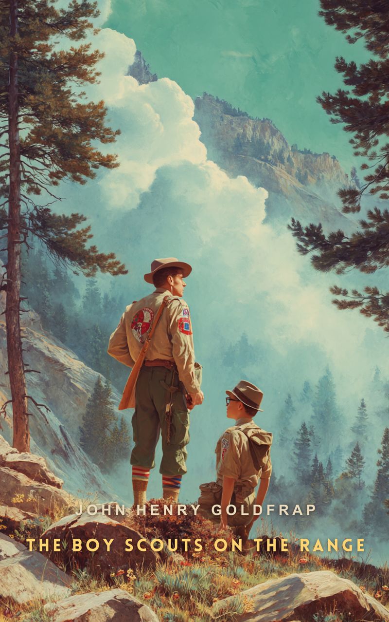 Cover of The Boy Scouts on the Range by John Henry Goldfrap