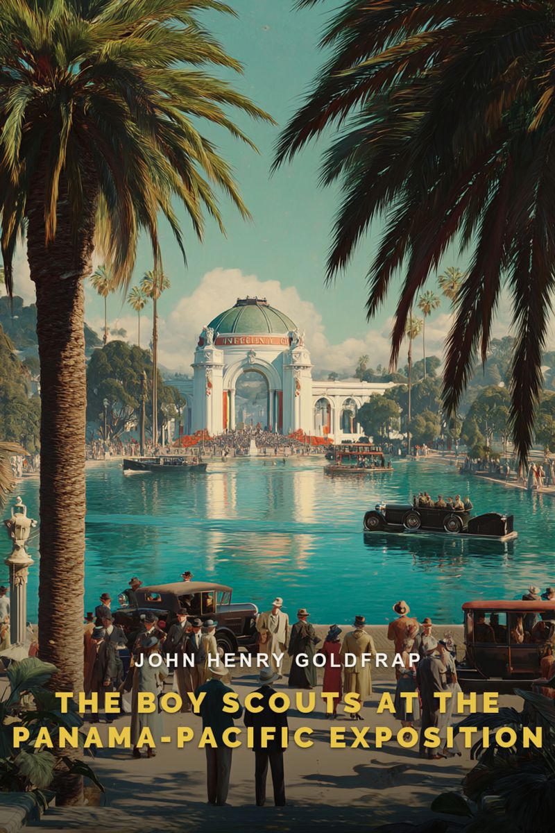 Cover of The Boy Scouts at the Panama-Pacific Exposition by John Henry Goldfrap