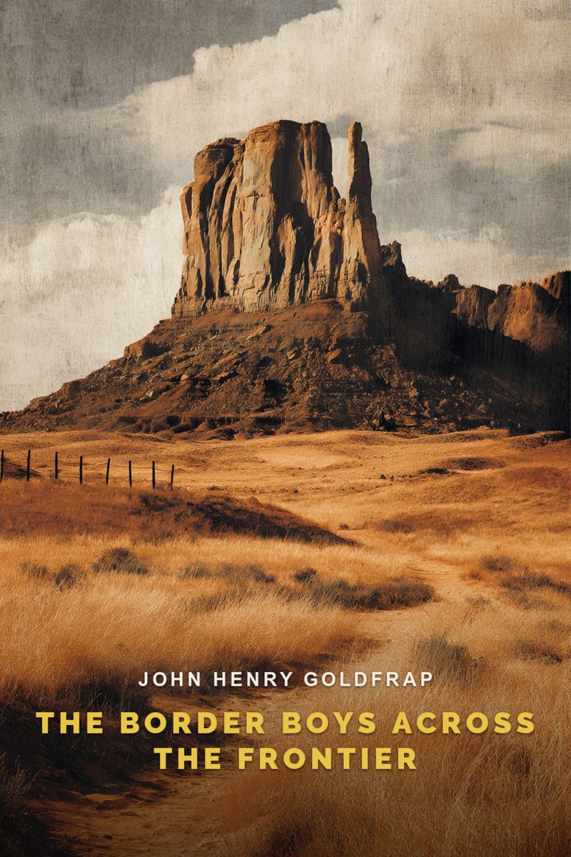 Cover of The Border Boys Across the Frontier by John Henry Goldfrap