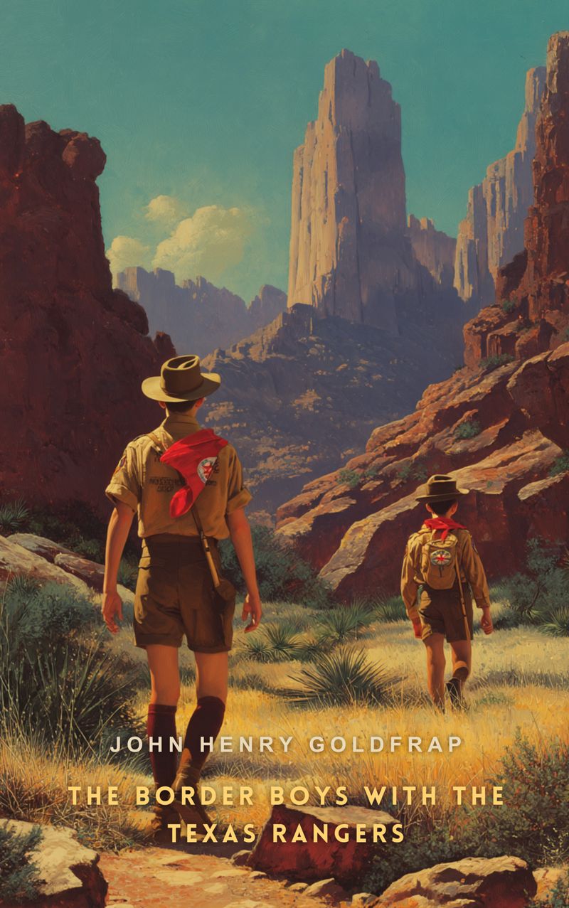 Cover of The Border Boys with the Texas Rangers by John Henry Goldfrap