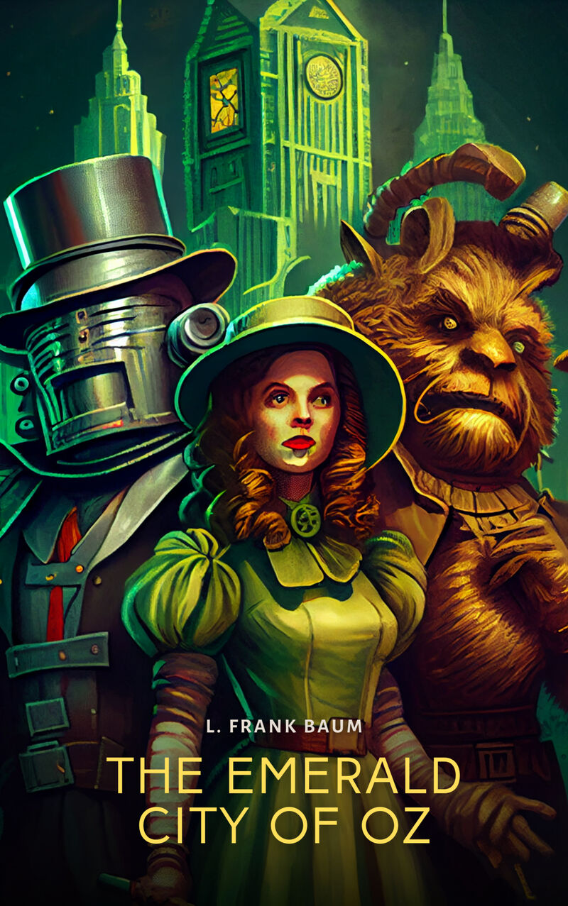 Cover of The Emerald City of Oz by L. Frank Baum