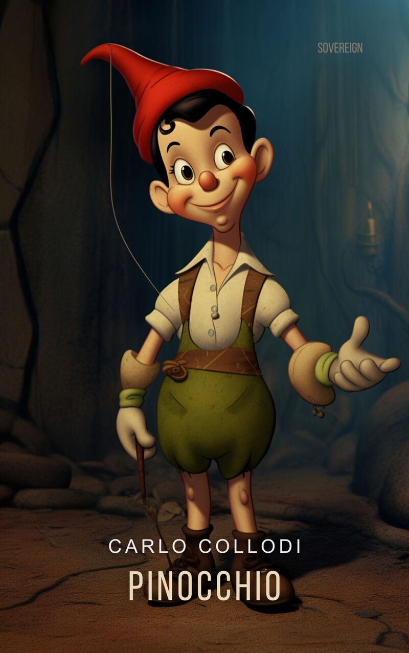 Cover of Pinocchio by Carlo Collodi