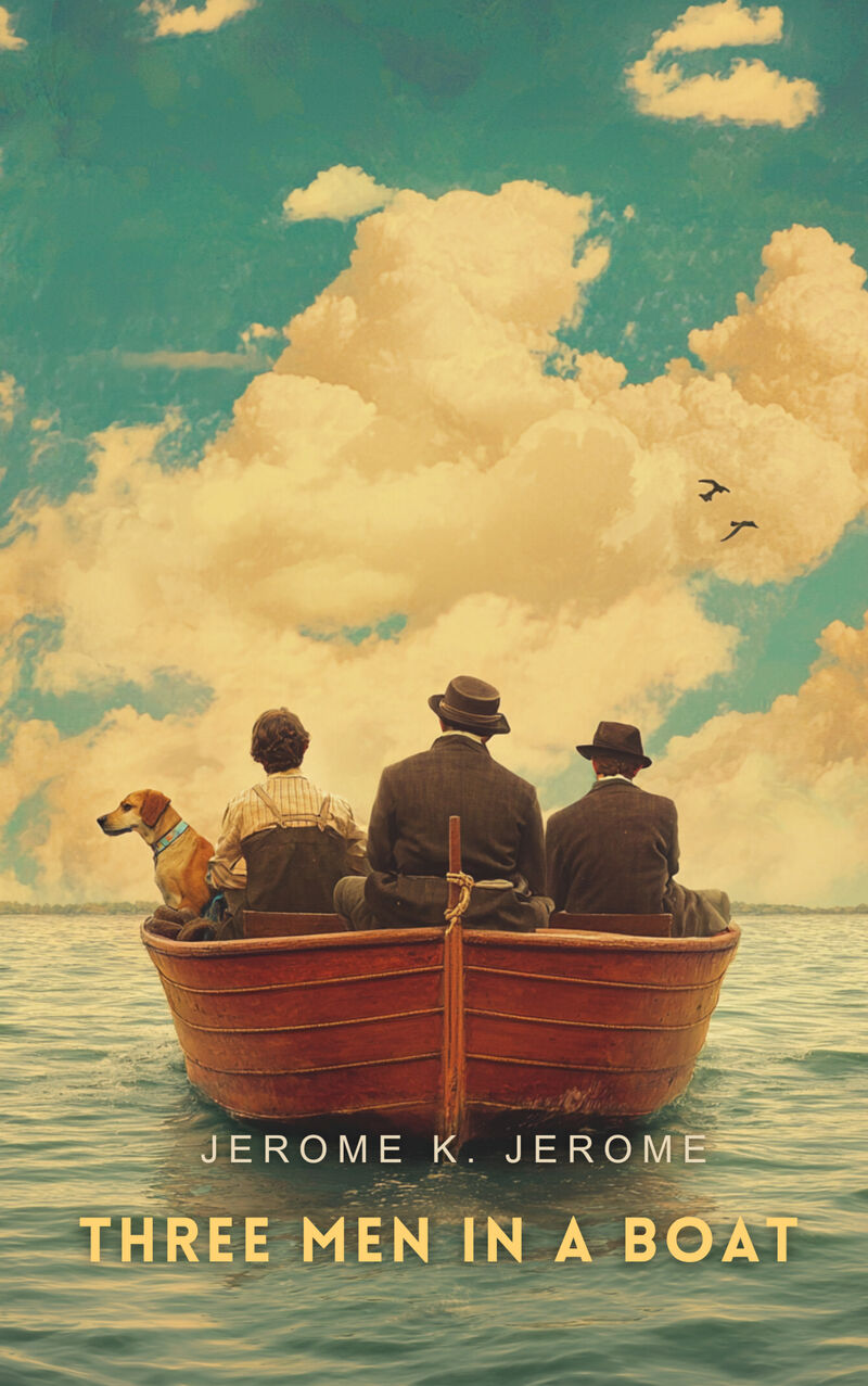 Cover of Three Men in a Boat by Jerome K. Jerome