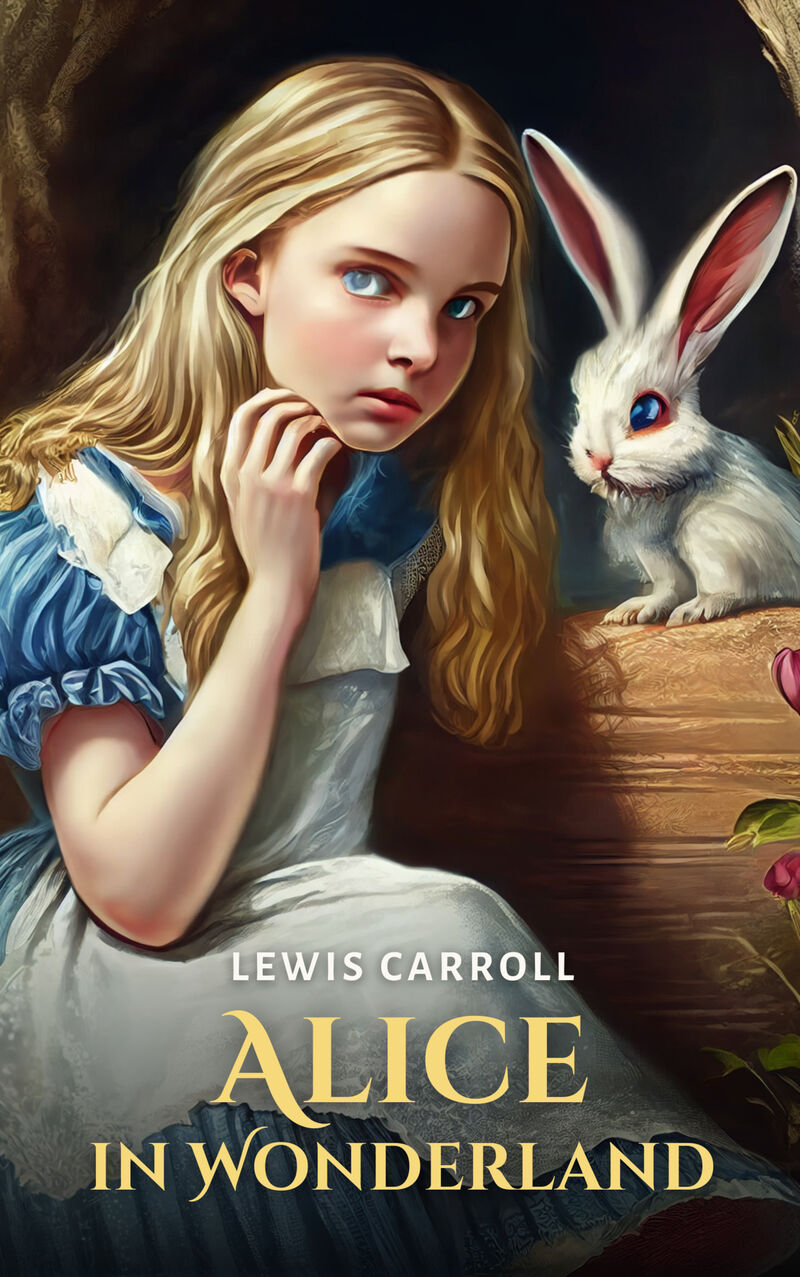 Cover of Alice in Wonderland by Lewis Carroll