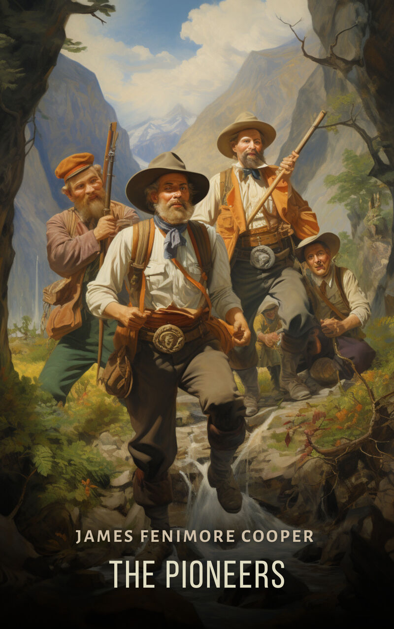Cover of The Pioneers: The Sources of the Susquehanna by James Fenimore Cooper