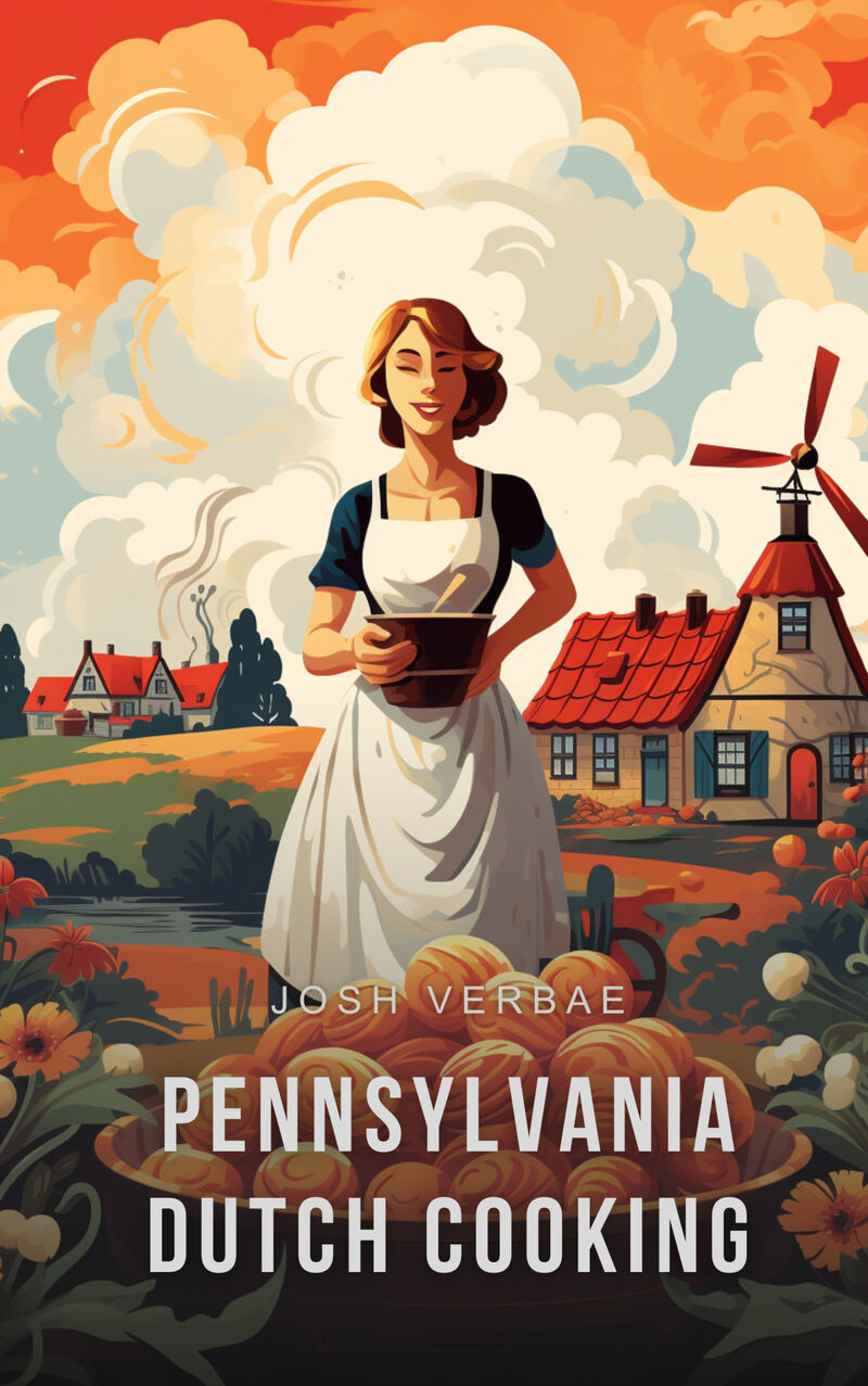 Cover of Pennsylvania Dutch Cooking: Traditional Dutch Dishes by Josh Verbae