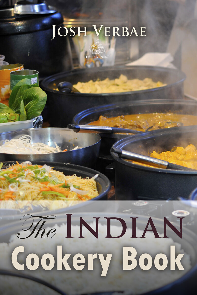 Cover of The Indian Cookery Book by Josh Verbae