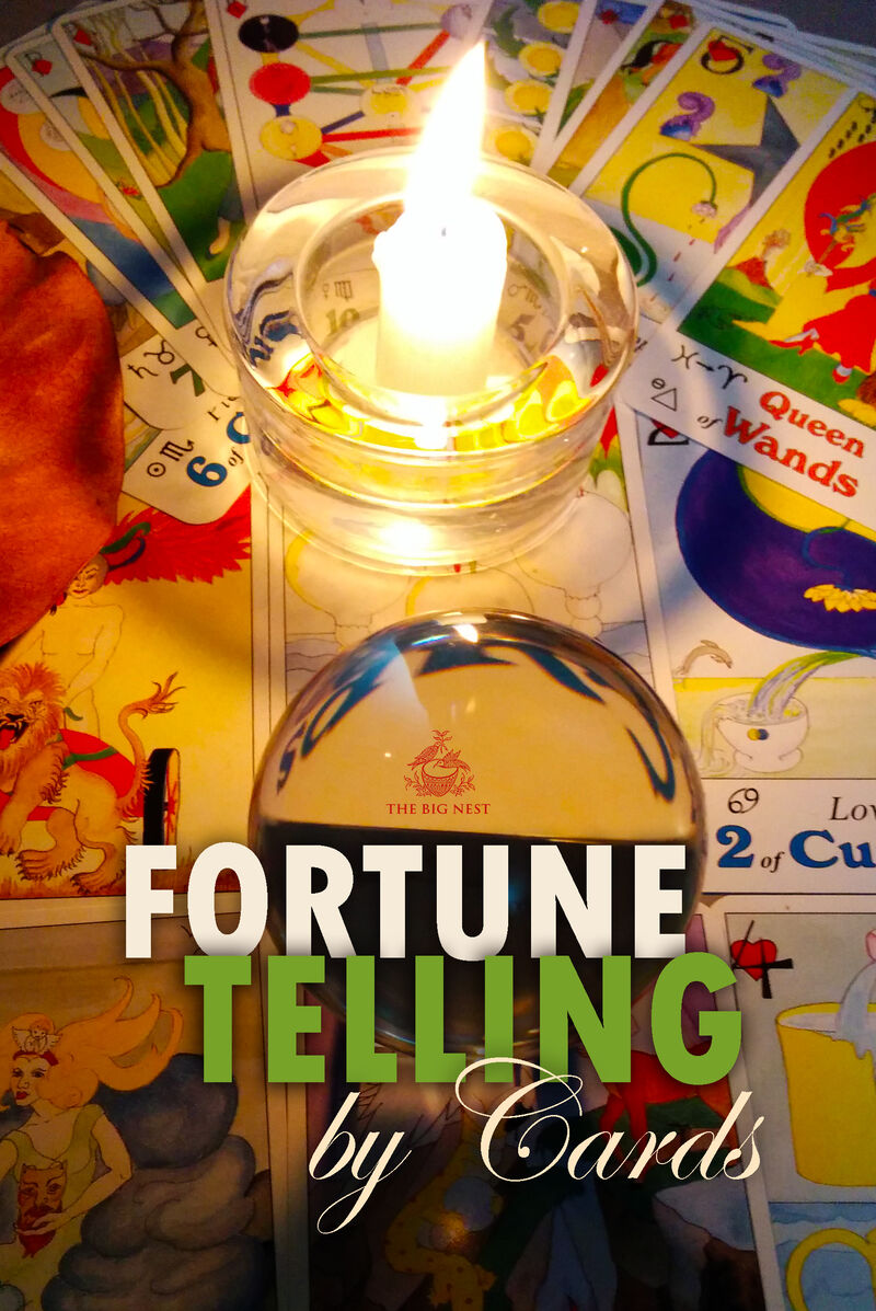 Cover of Fortune Telling by Cards by Greg Cetus