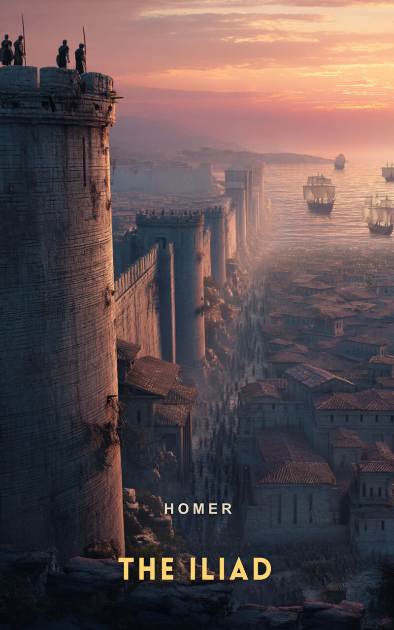 Cover of The Iliad by Homer