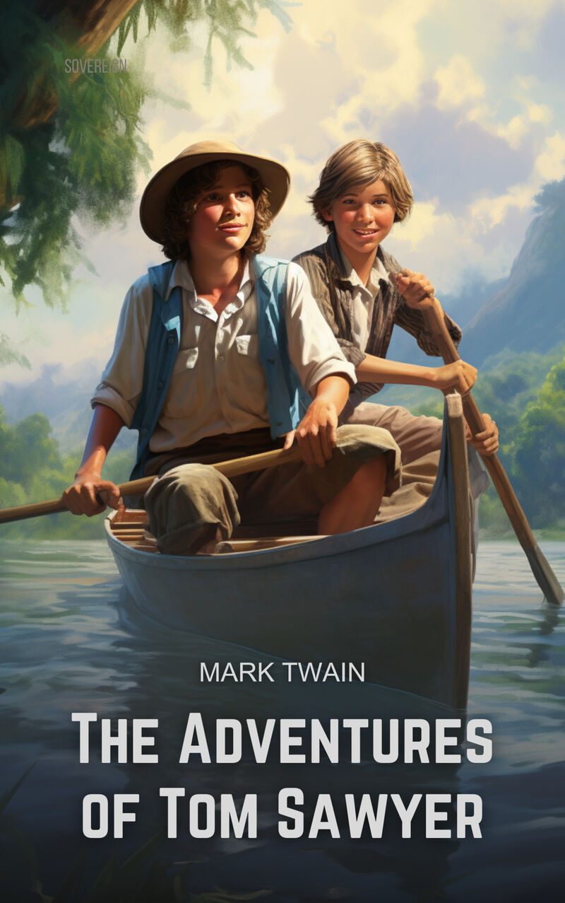 Cover of The Adventures of Tom Sawyer by Mark Twain